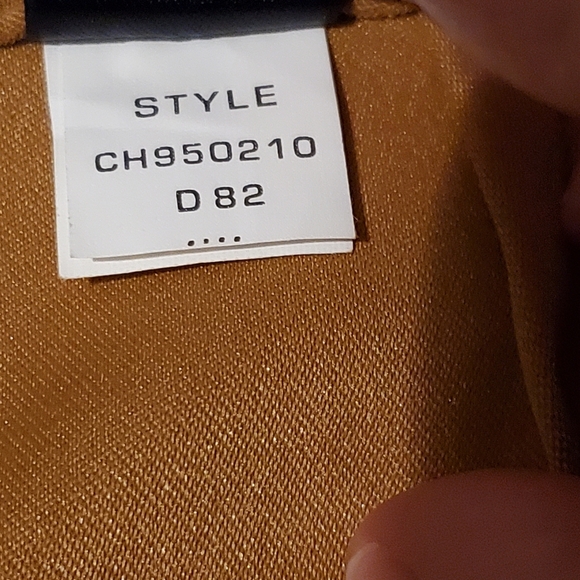 CRAZY HORSE A LIZ CLAIBORNE WOMENS SKIRT SIZE 8 Tan Suede Feel - Picture 6 of 11